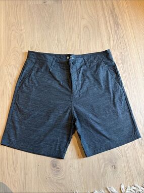Hurley Men's Dark Gray Hybrid Shorts